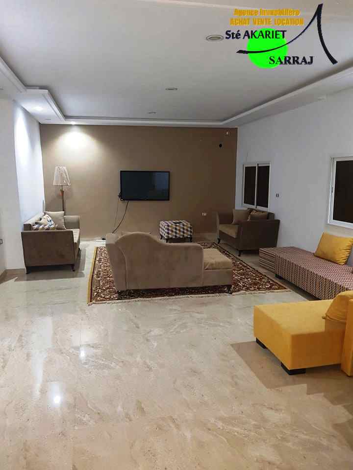 Sousse Ville Cite Jaouhara Vente Maisons Villa s4 deux faades standing neuf  bouhsina