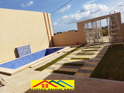 El Haouaria El Haouaria Vente Maisons Villa neuf avec piscine a el haouaria