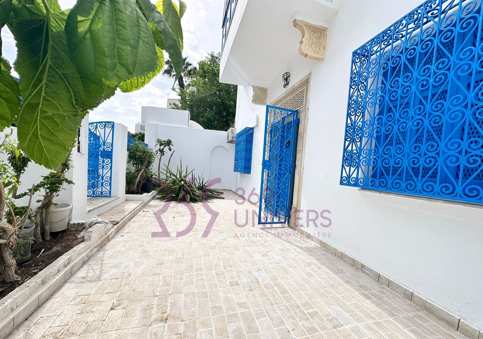 Carthage Sidi Bousaid Location Appart. 3 pices Appartement avec terrasse  sidi bousaid ra076
